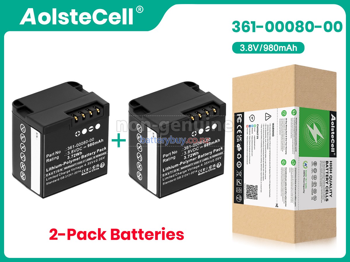 replacement Garmin VIRB X COMPACT battery