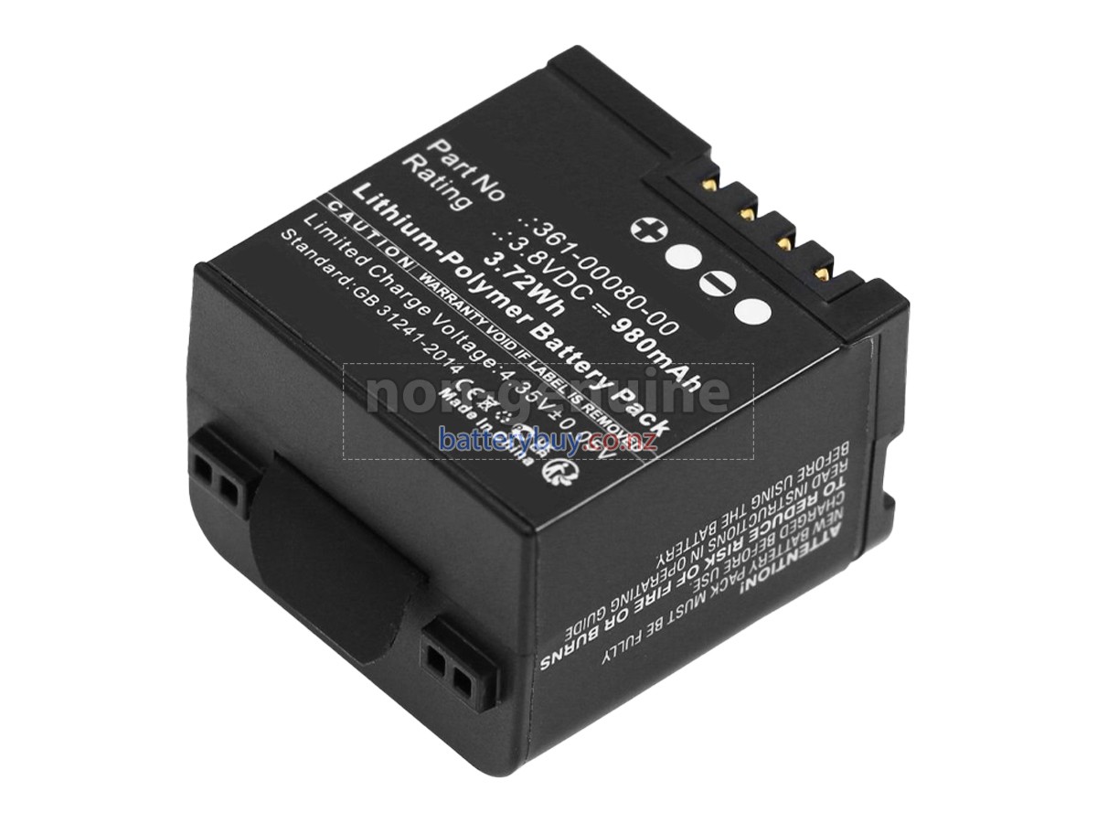replacement Garmin VIRB X COMPACT battery