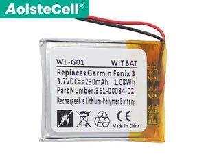 Battery for Garmin 361-00034-02