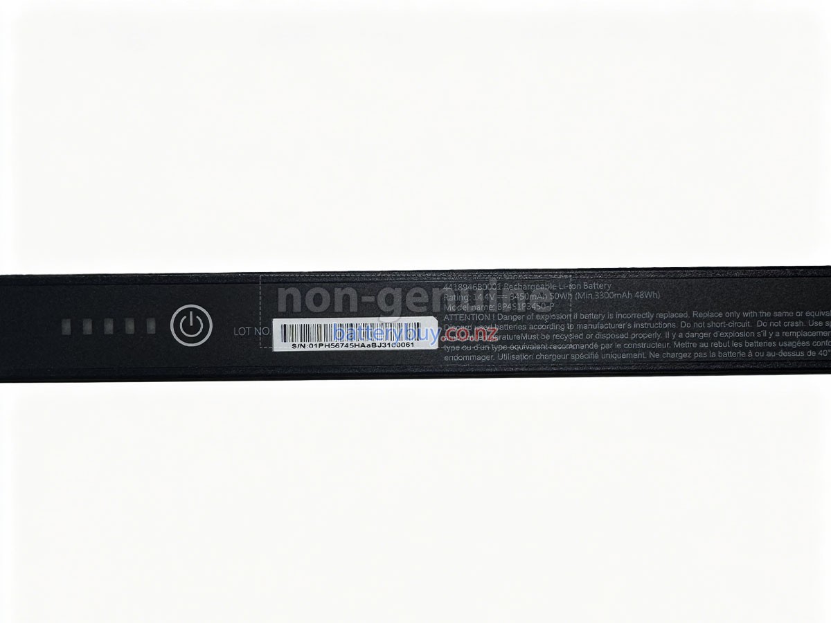 replacement Getac 4418946B0001 battery