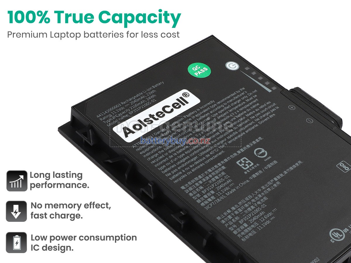 replacement Getac 441142000003 battery