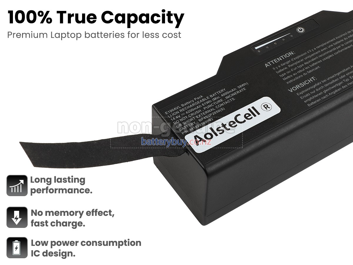 replacement Getac 441820500003 battery