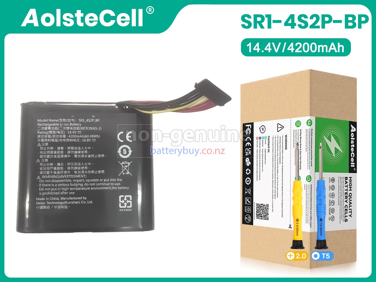replacement Getac SR1-4S2P-BP(4ICR19/65-2) battery