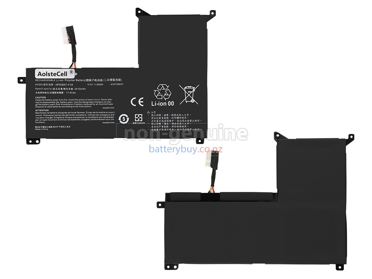 replacement Gigabyte NP50BAT-4-54 battery