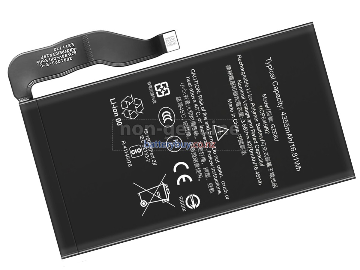 replacement Google GZE8U battery