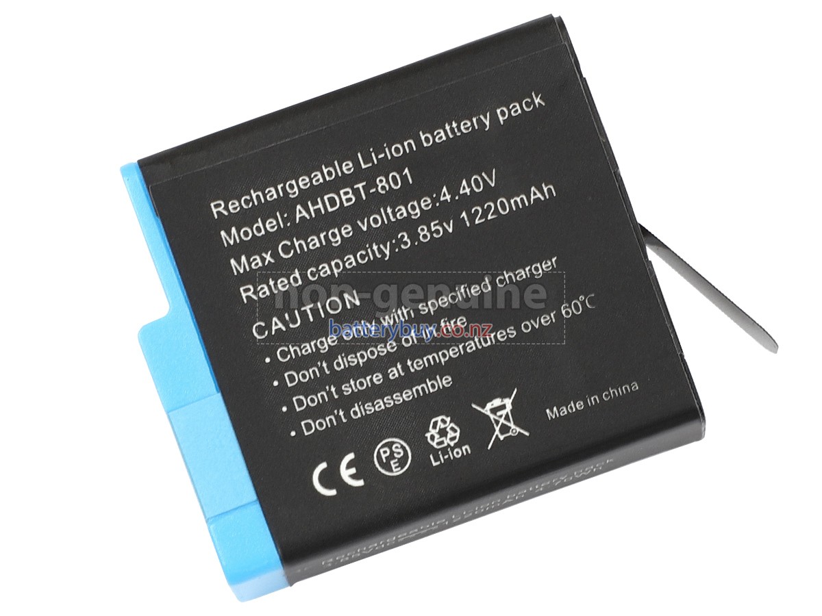 replacement GoPro HERO 6 battery