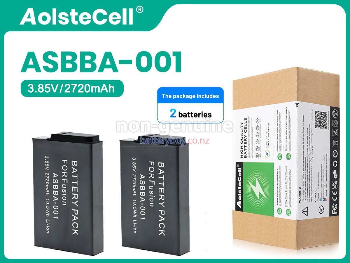 replacement GoPro 601-12862-000 battery