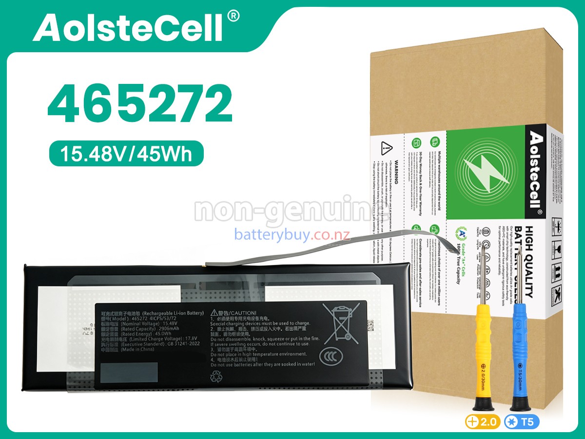 replacement GPD 465272 battery
