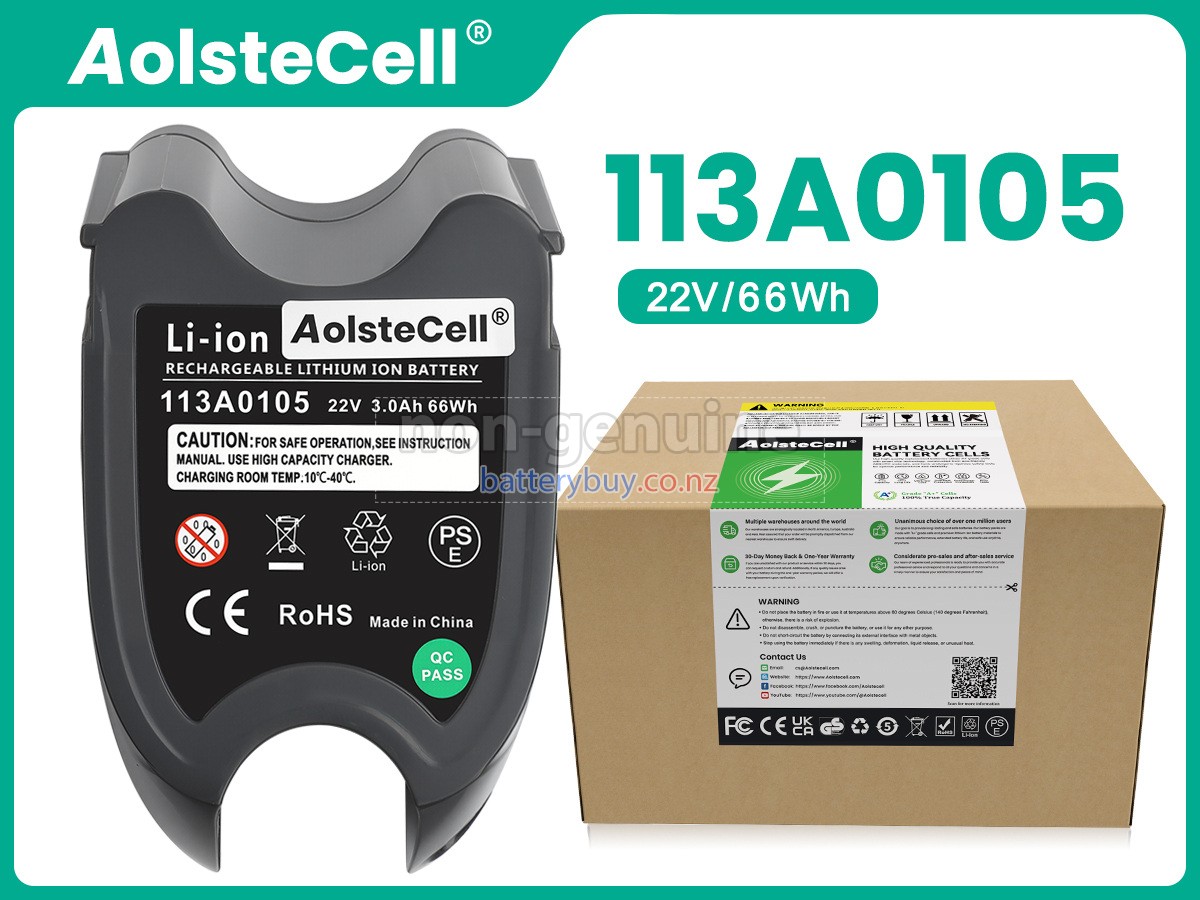 replacement Gtech ATF006 battery