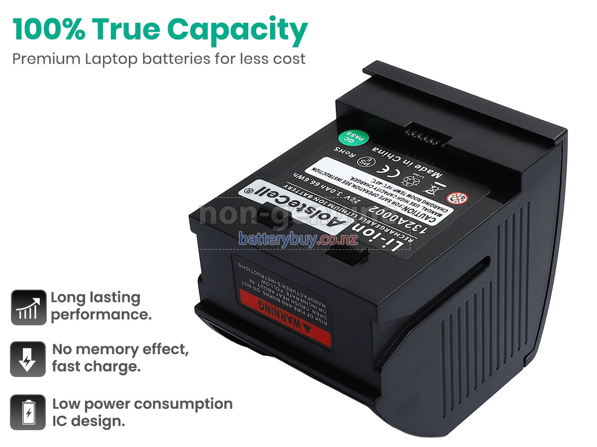 replacement Gtech 103A022 battery