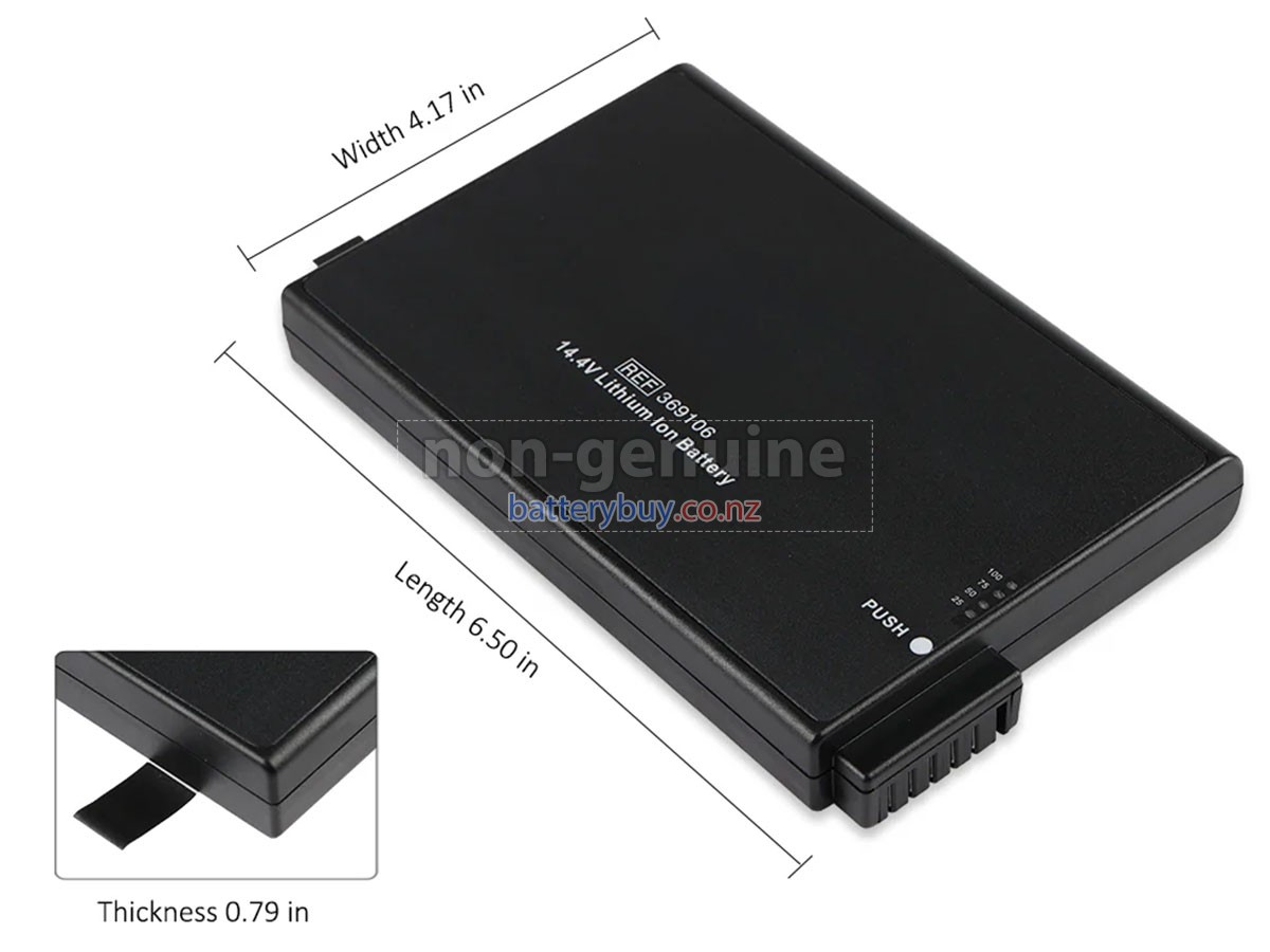 replacement Hamilton REF 369106 battery