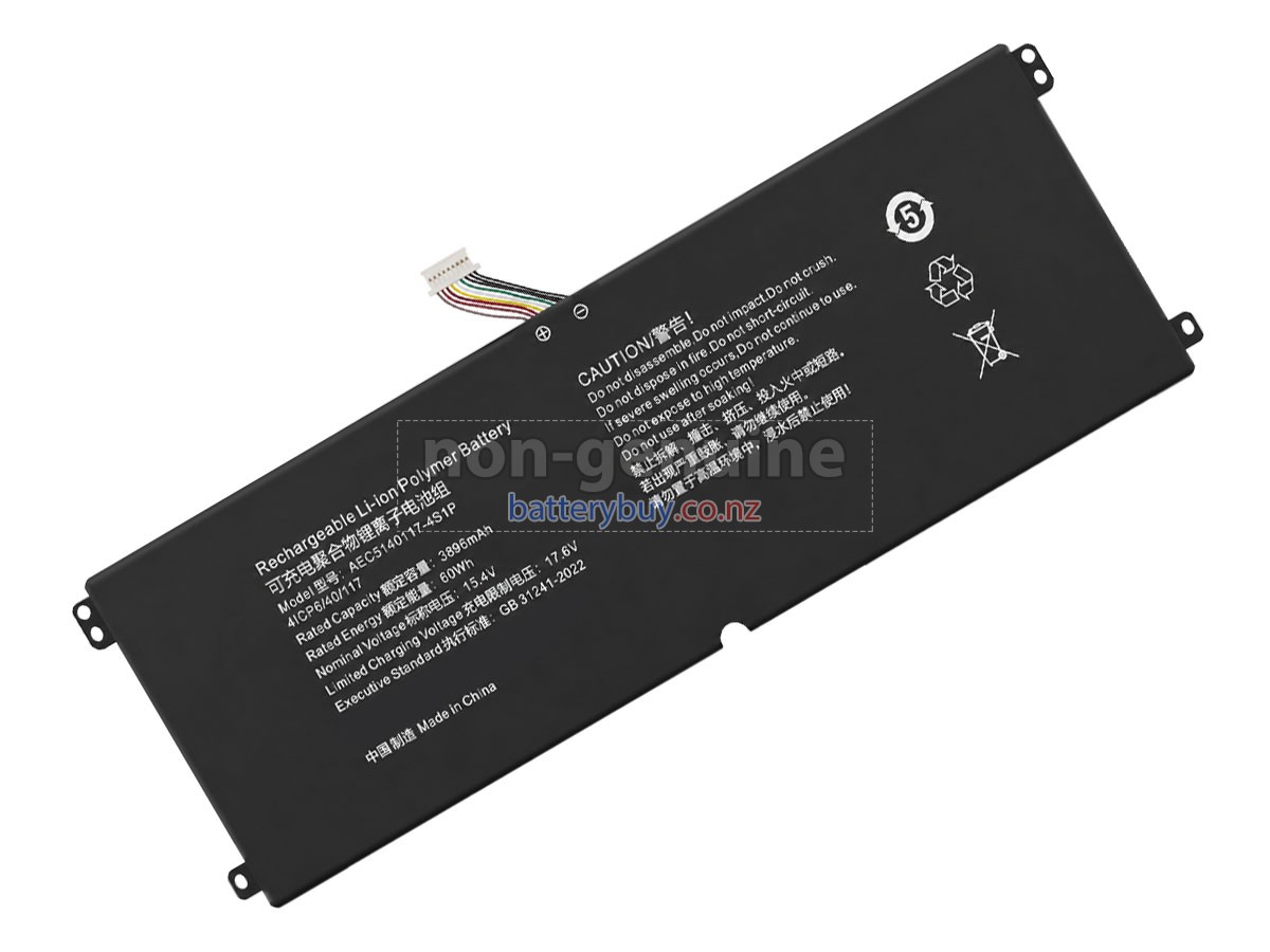 replacement Hasee 40091602 battery