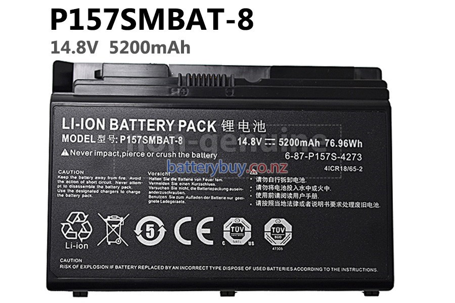 replacement Hasee XMG P704 battery