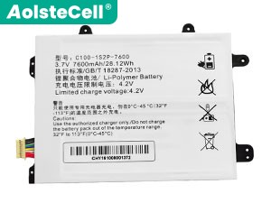 Battery for Hasee C100-1S2P-7600