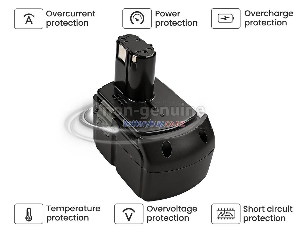 replacement Hitachi DS18DVB2K battery