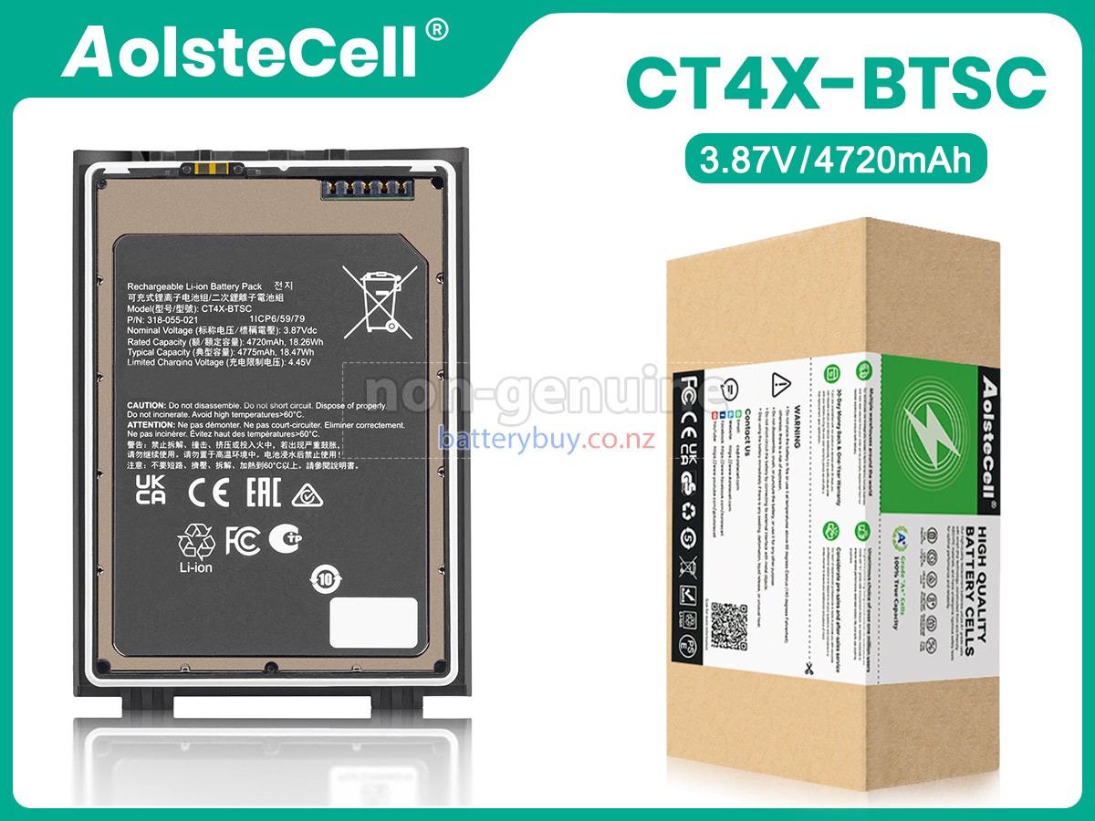 replacement Honeywell CT4X-BTEC-001 battery
