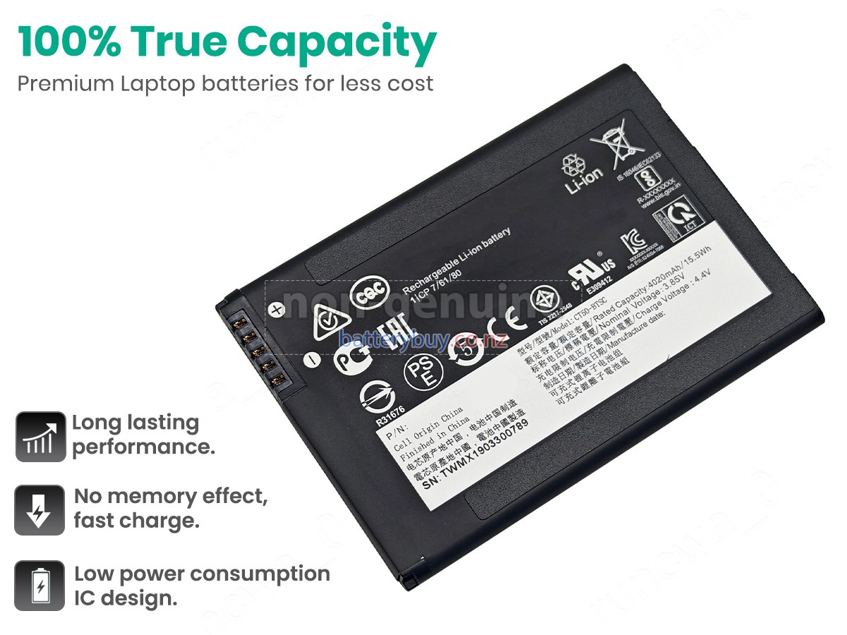 replacement Honeywell CT50-BTSC battery
