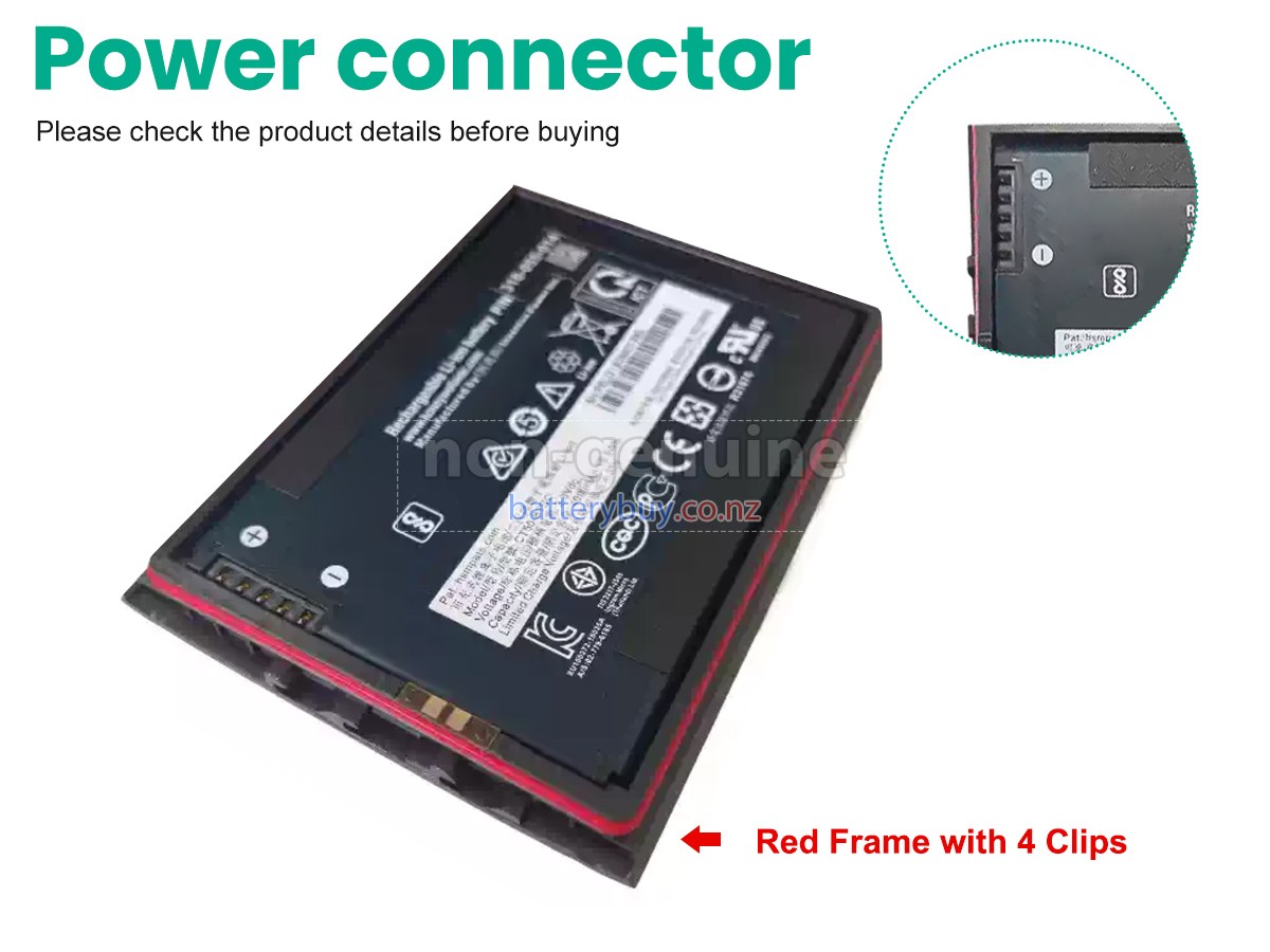 replacement Honeywell CT50-BTSC battery