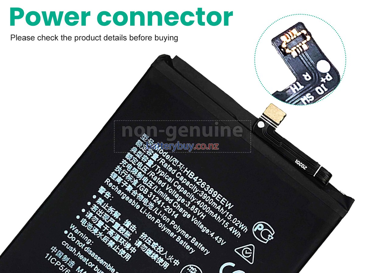 replacement Honor 20 LITE battery