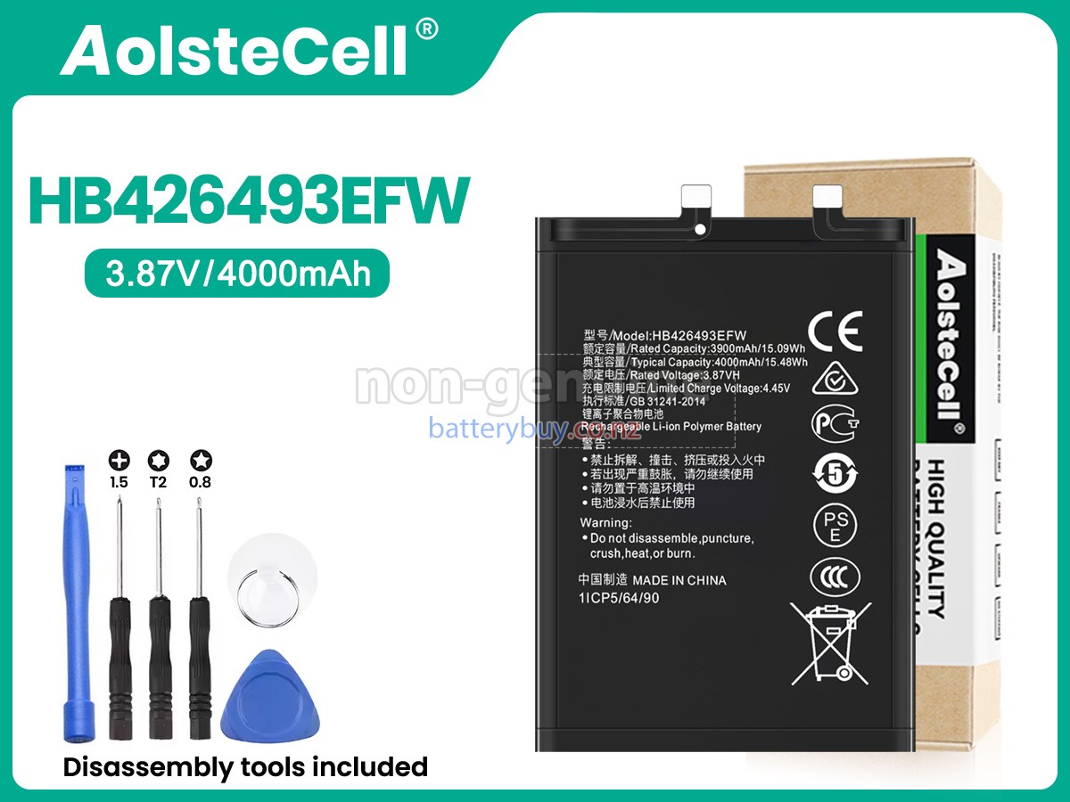 replacement Honor HB426493EFW battery