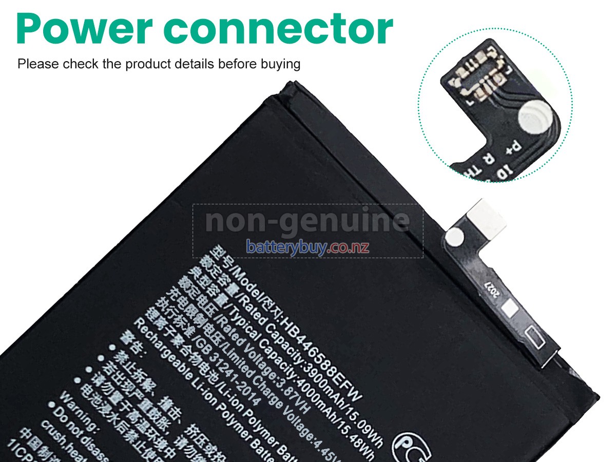 replacement Honor X20 SE 5G battery