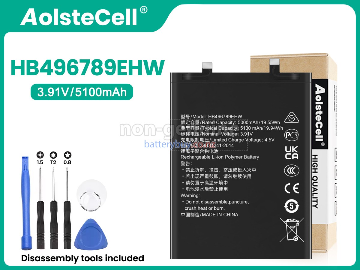 replacement Honor HB496789EHW battery