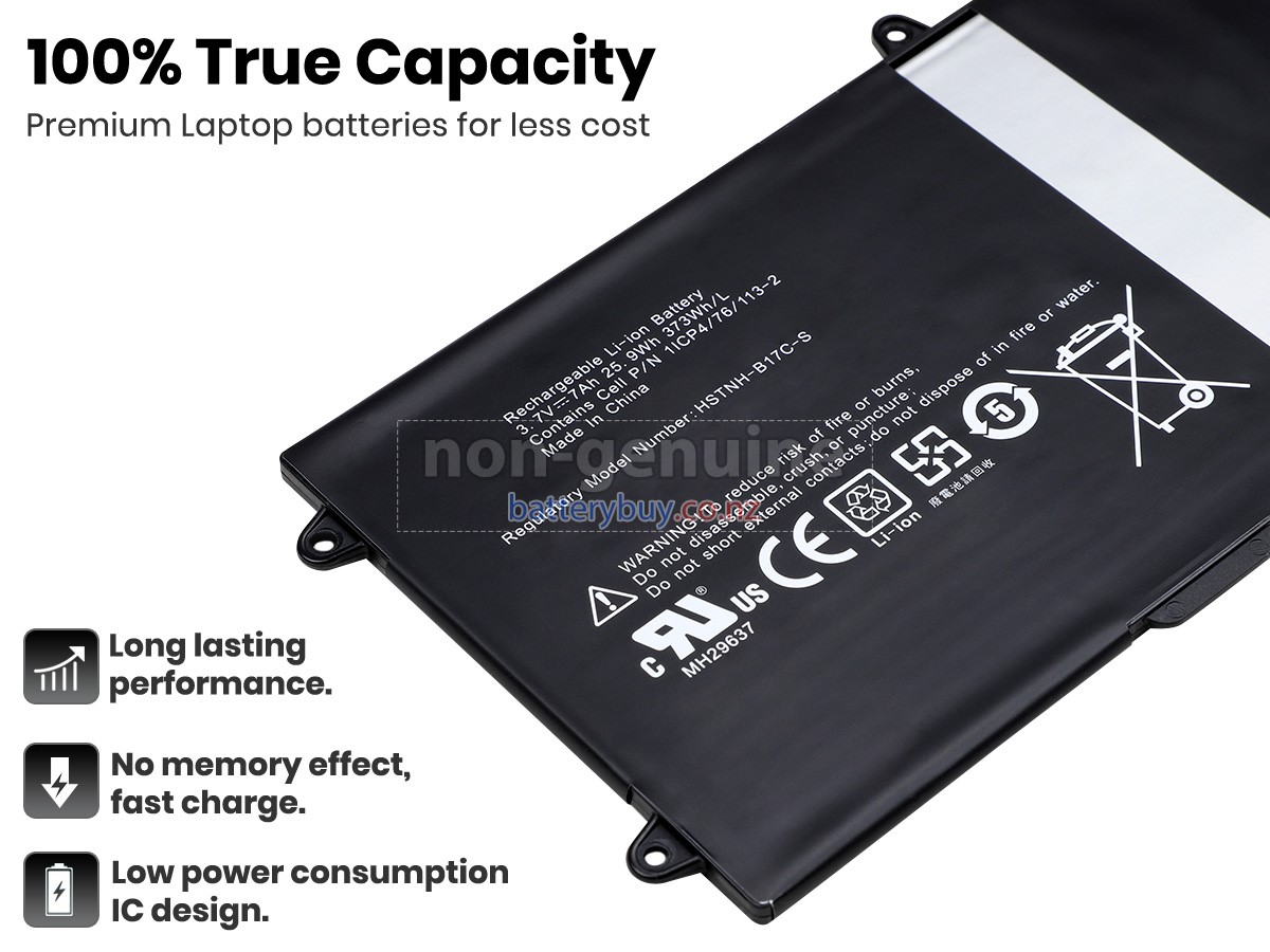 replacement HP Slate 10 HD 3603EJ Tablet battery