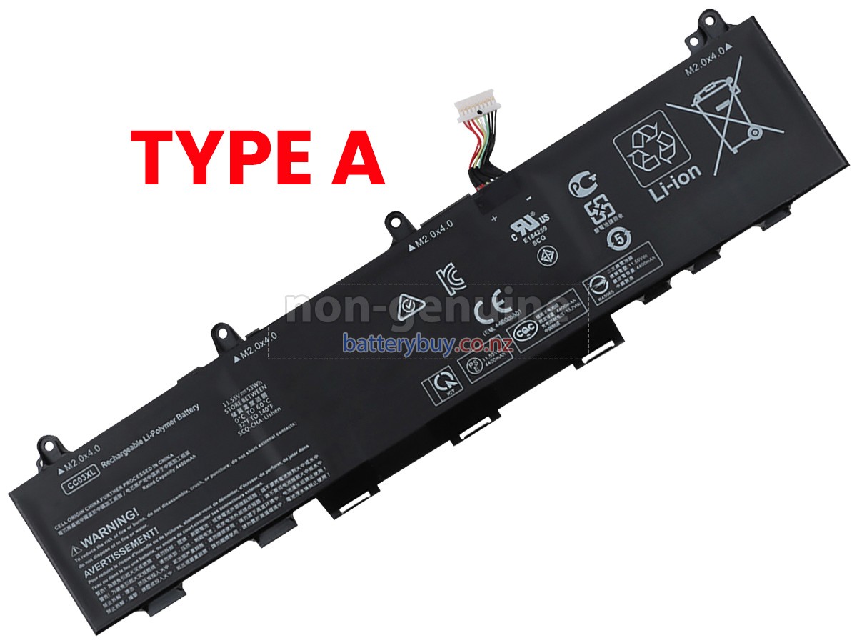 replacement HP CC03XL battery