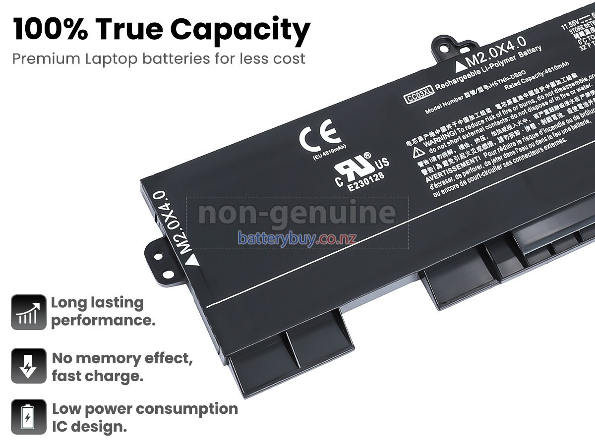replacement HP CC03XL battery