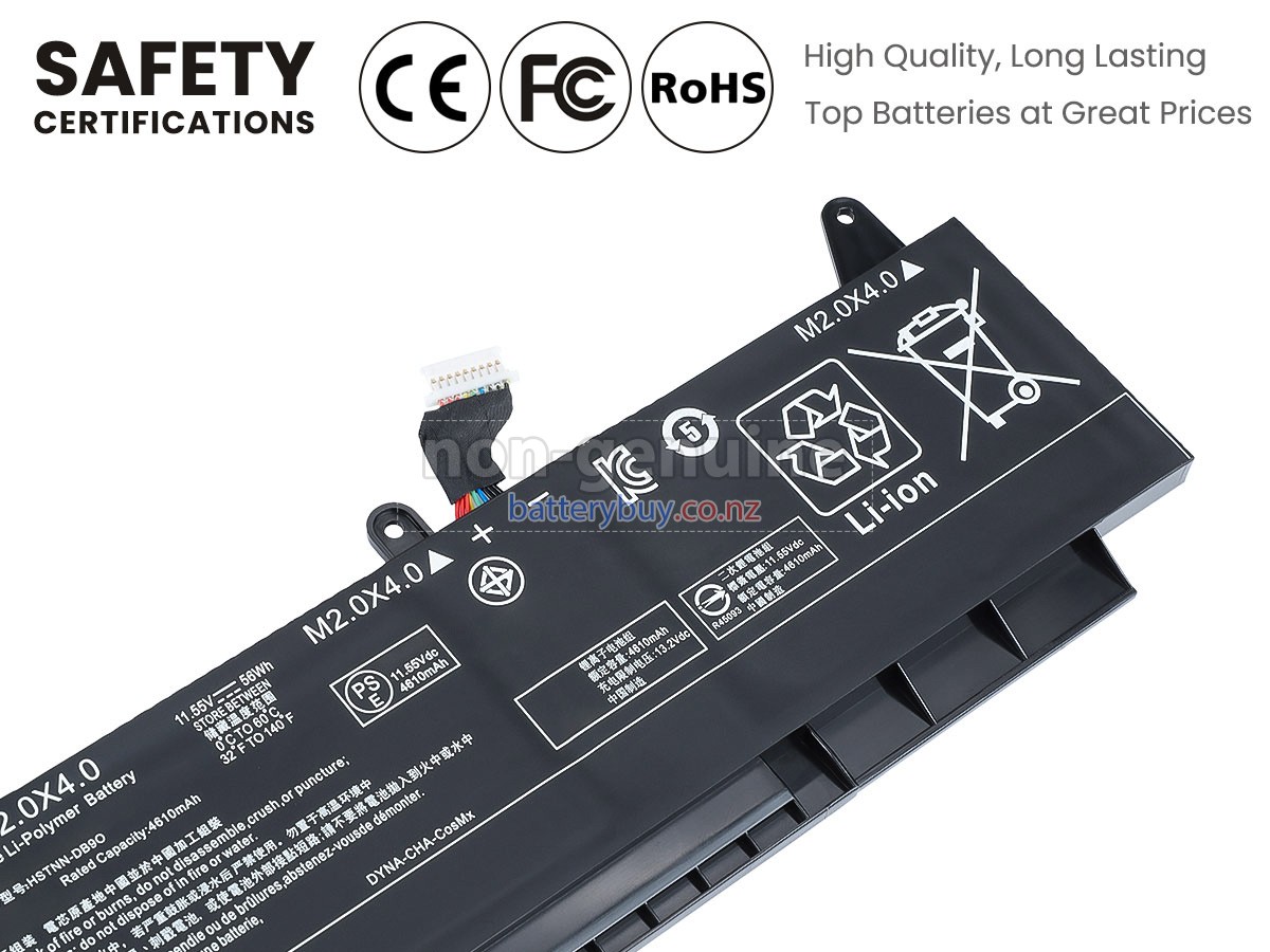 replacement HP CC03XL battery