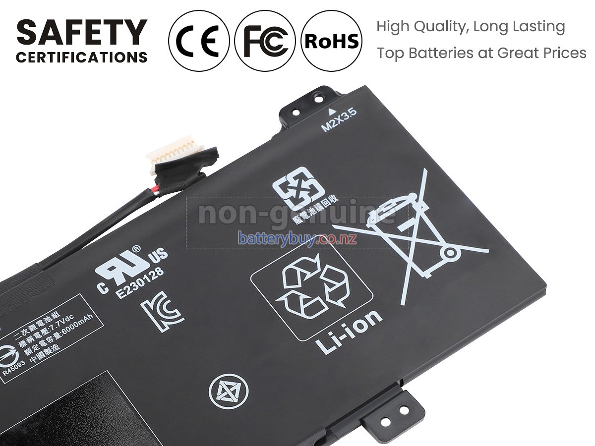 replacement HP Chromebook 14A-NA0007NA battery