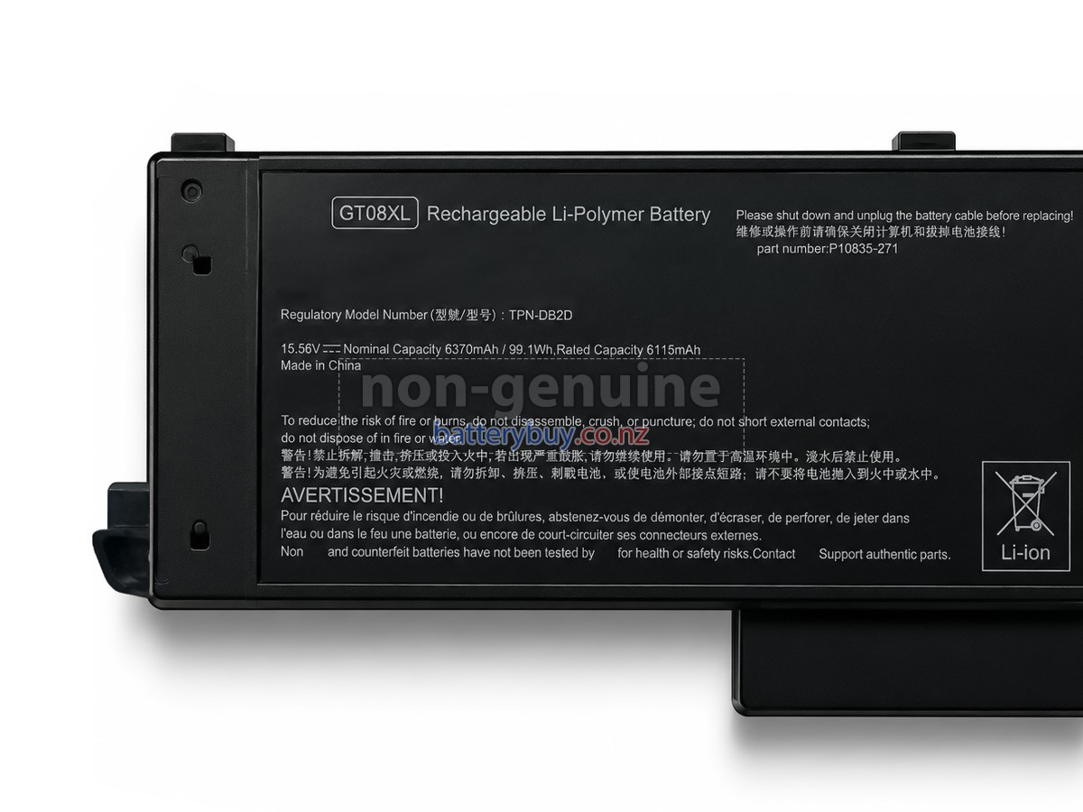 replacement HP GT08XL battery