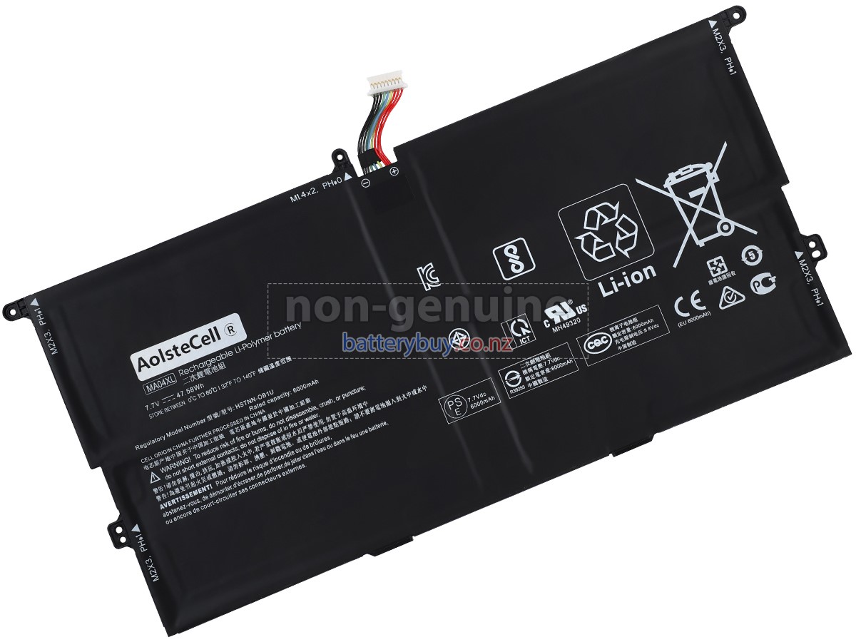 replacement HP MA04XL battery