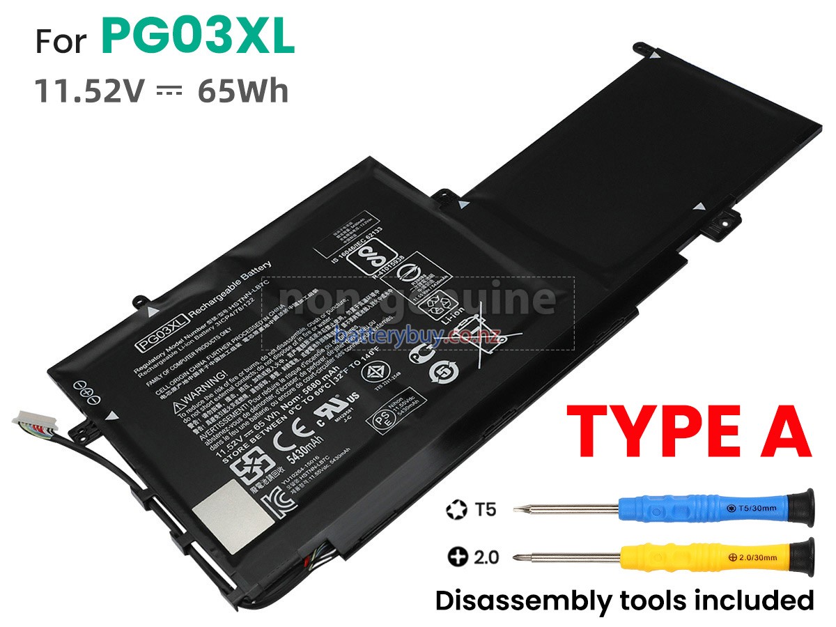 replacement HP PG03XL battery