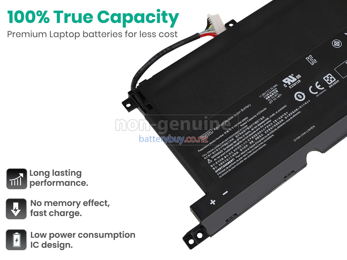 replacement HP PG03XL battery