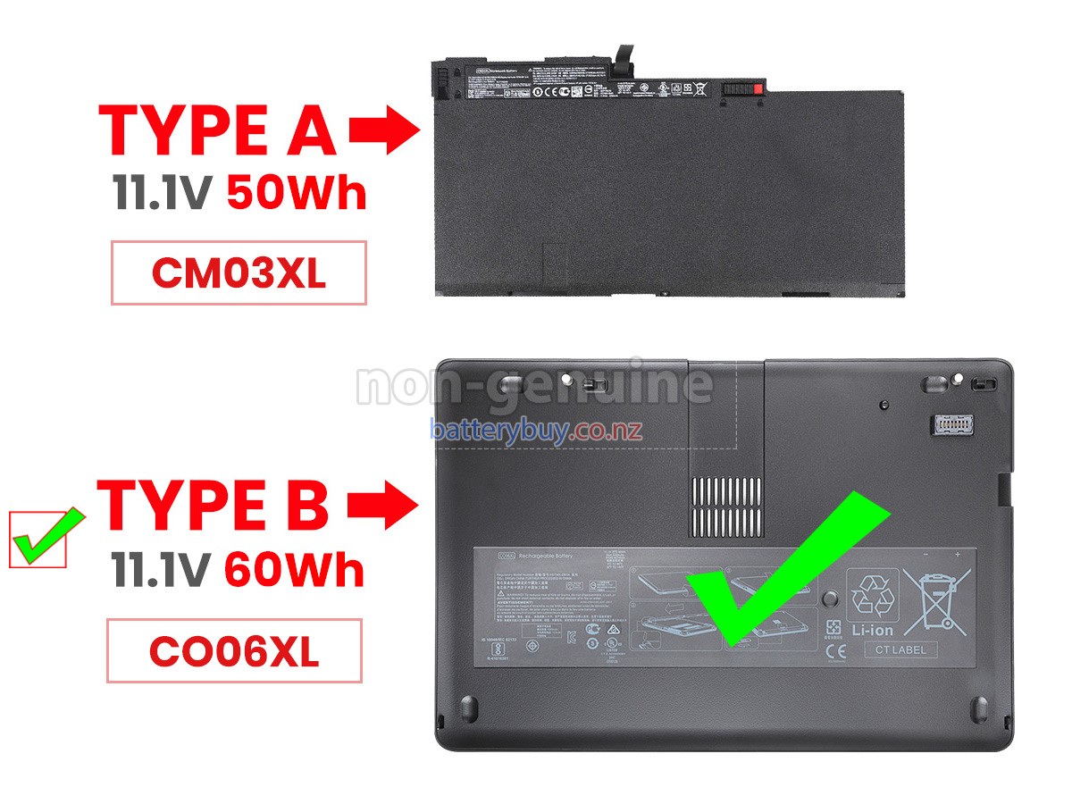 replacement HP EliteBook 740 G2 battery