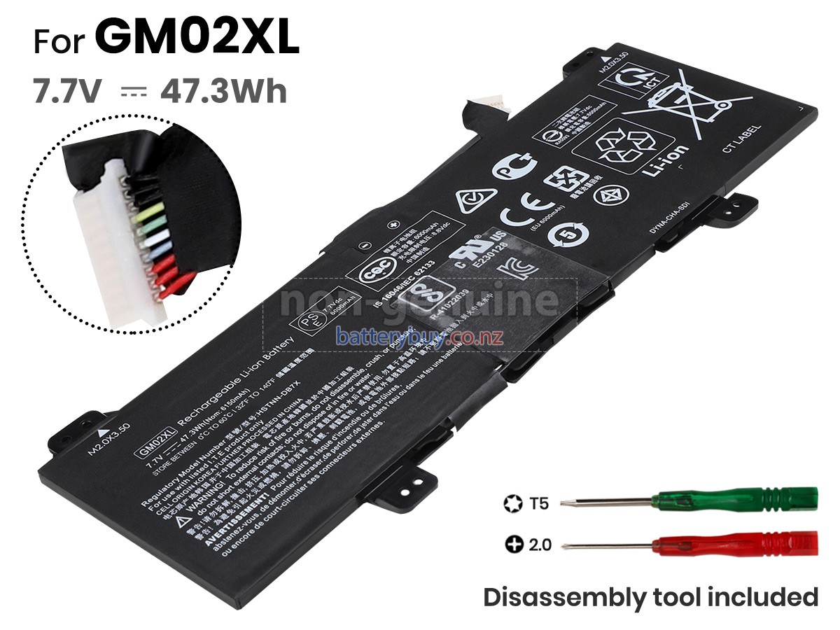 replacement HP Chromebook X360 11 G1 EE battery