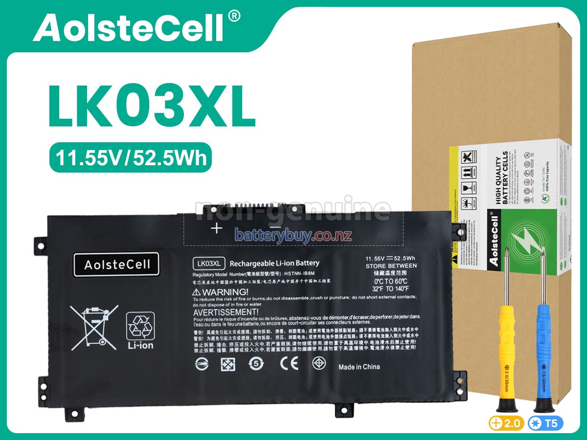 replacement HP Envy X360 15-BP090NZ battery