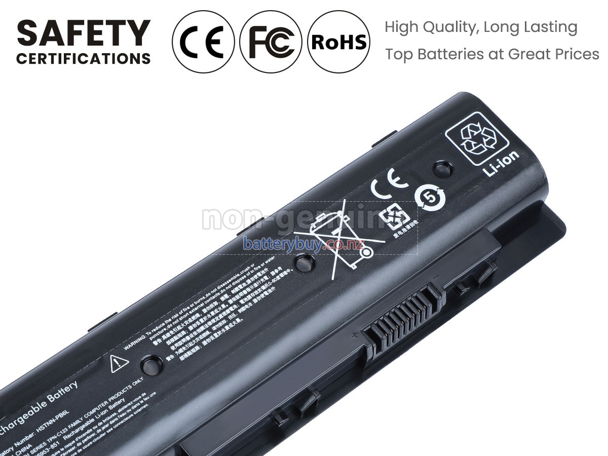 replacement HP HSTNN-PB6L battery