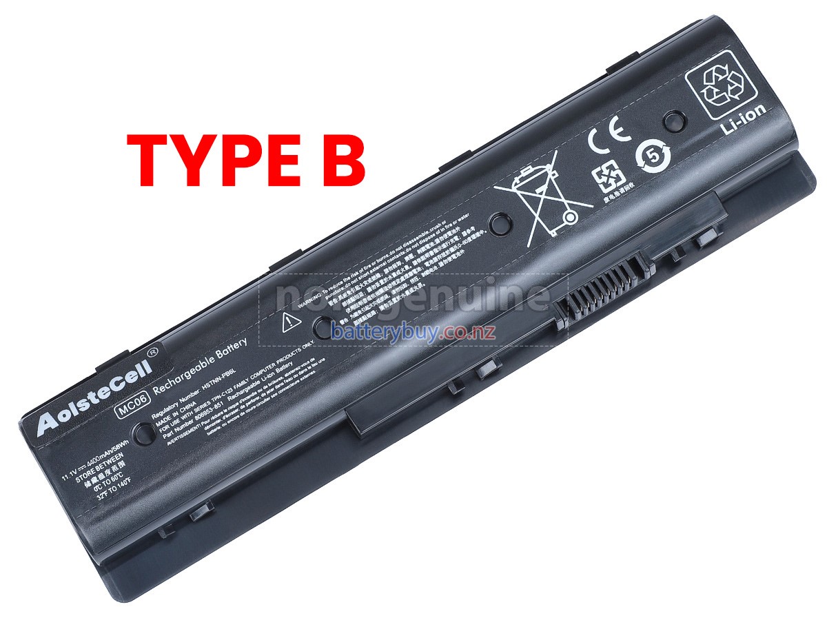 replacement HP HSTNN-PB6L battery