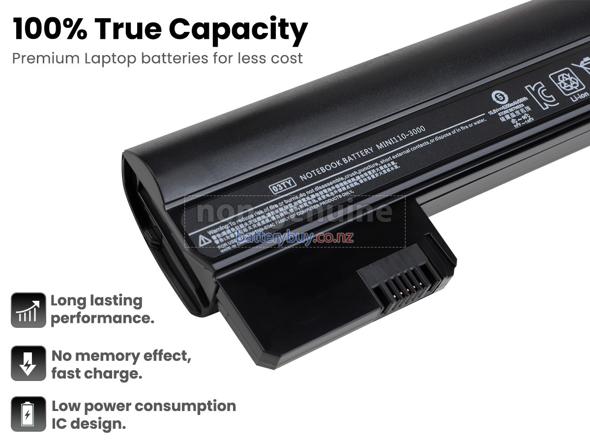 replacement HP Mini 110-3015DX battery