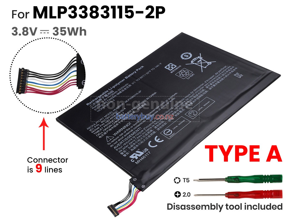 replacement HP Pavilion X2 10-K000NL battery