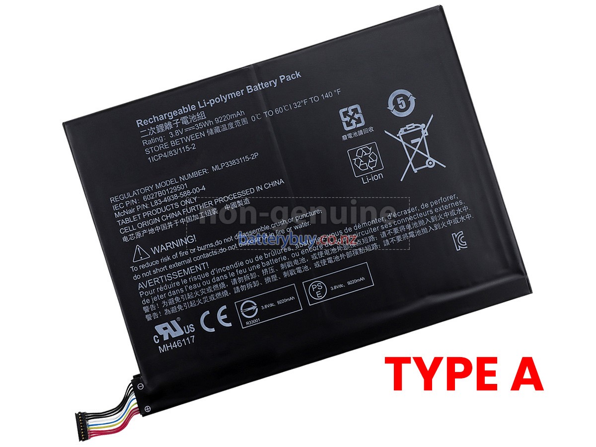 replacement HP Pavilion X2 10-K000NL battery