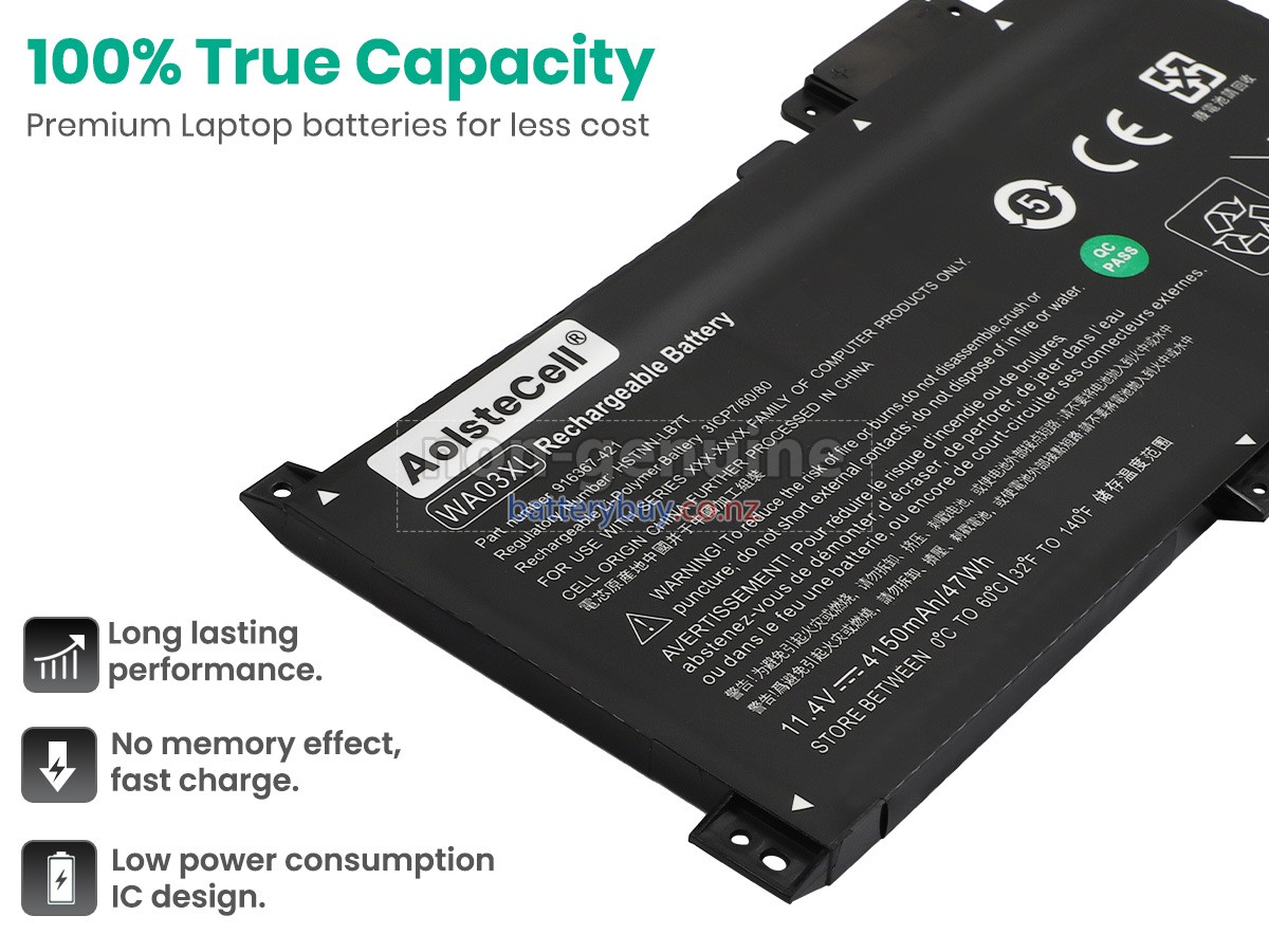 replacement HP Pavilion X360 15-BR020CA battery