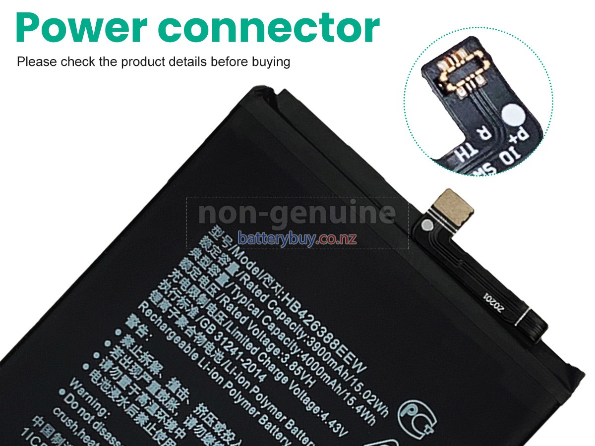 replacement Huawei ENJOY 20 PRO battery