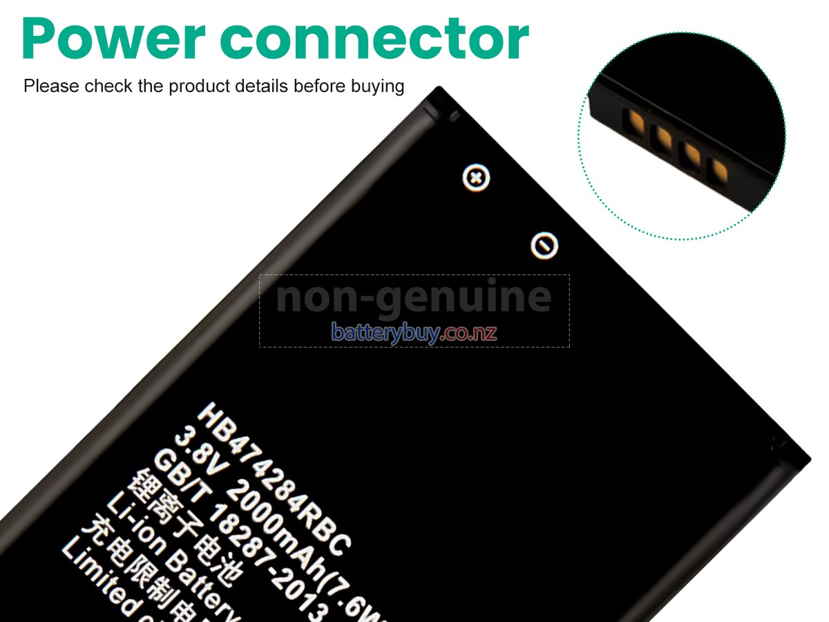 replacement Huawei Y560-L02 battery