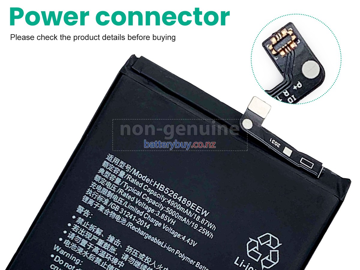 replacement Huawei Y6P MED-LX9 battery