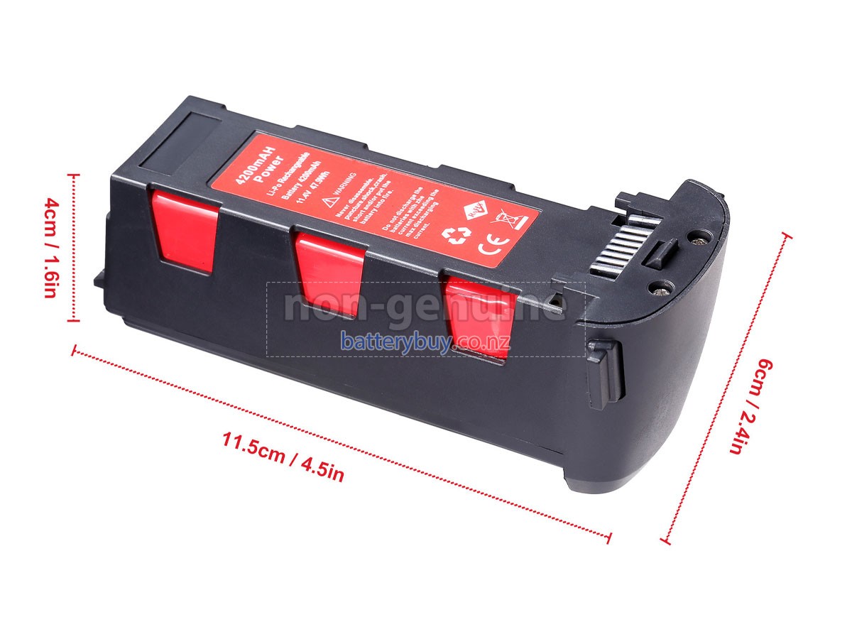 replacement Hubsan ZINO H117S WIFI FPV DRONE battery