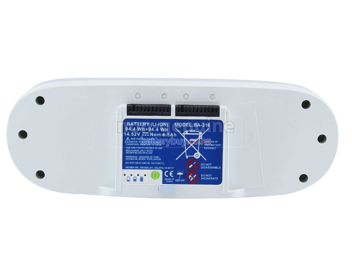 replacement Inogen 1400-1010-16 battery