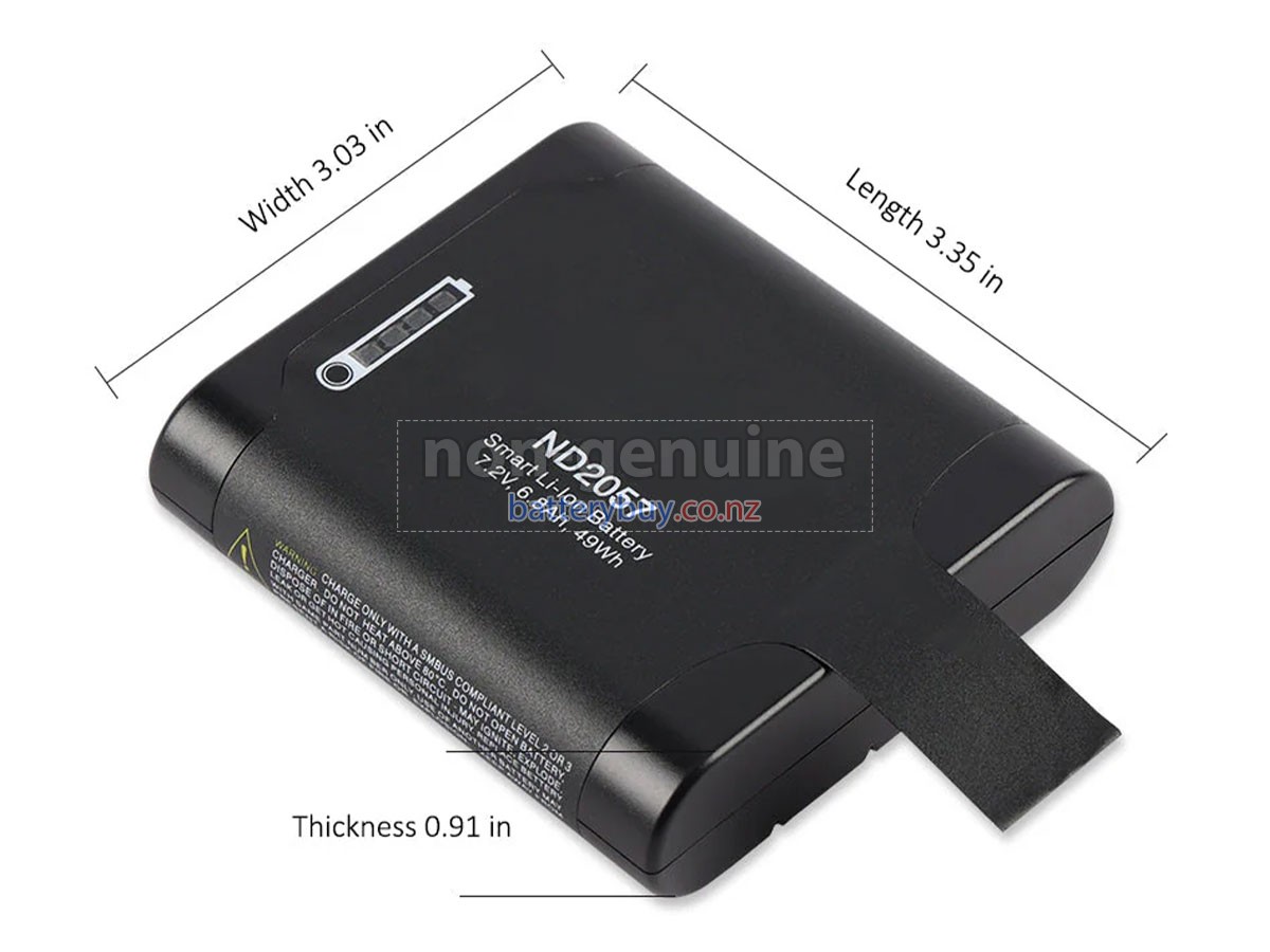 replacement Inspired Energy ND2057QE34 battery